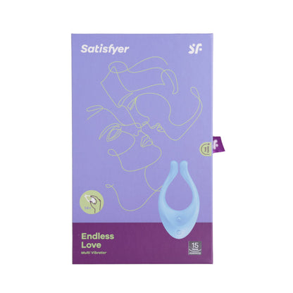 Satisfyer Endless Joy - Couples Multi Vibrator -  Blue