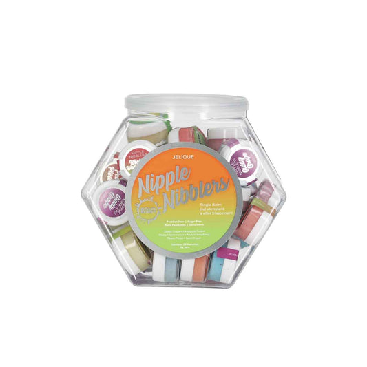 Jelique - Nipple Nibblers - Sour Burst Tingle Balm - Jars and Display - 36 pcs - 3 g