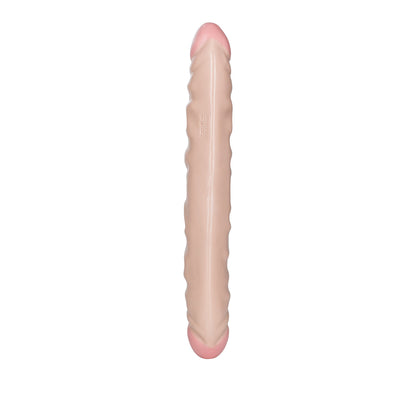 CalExotics® Ivory Duo – Veined Double Ended Dong