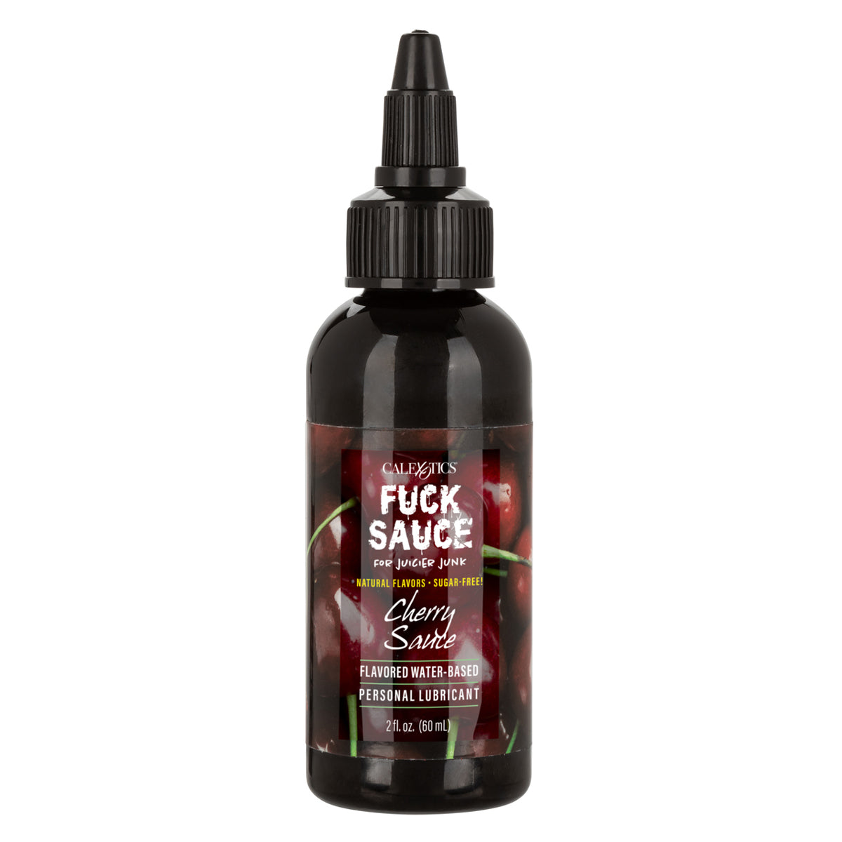 CalExotics® – Fuck Sauce – Water-Based Lubricant – Cherry - 2oz/60ml