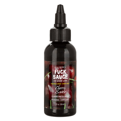 CalExotics® – Fuck Sauce – Water-Based Lubricant – Cherry - 2oz/60ml