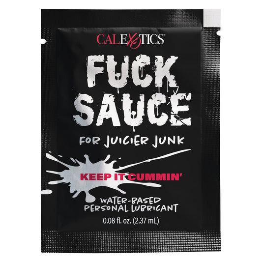 CalExotics® – Fuck Sauce – Water-Based Personal Lubricant – Sachet – 0.08 fl.oz/2.37ml