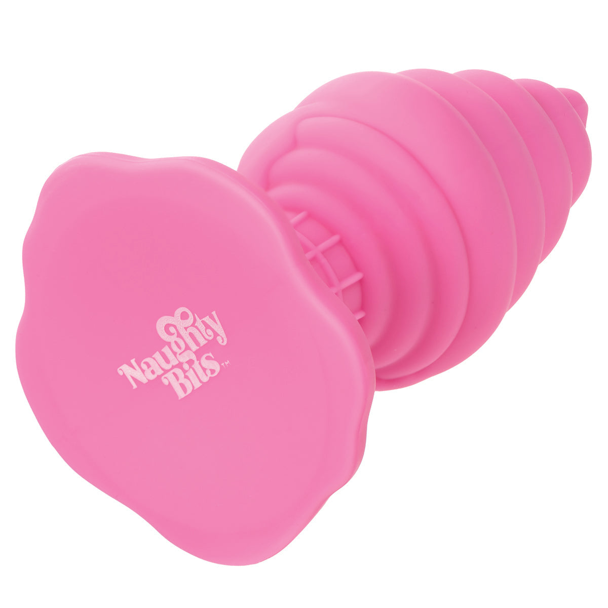 CalExotics® – Naughty Bits – Yum Bum Ice Cream Cone - Silicone Butt Plug - Pink
