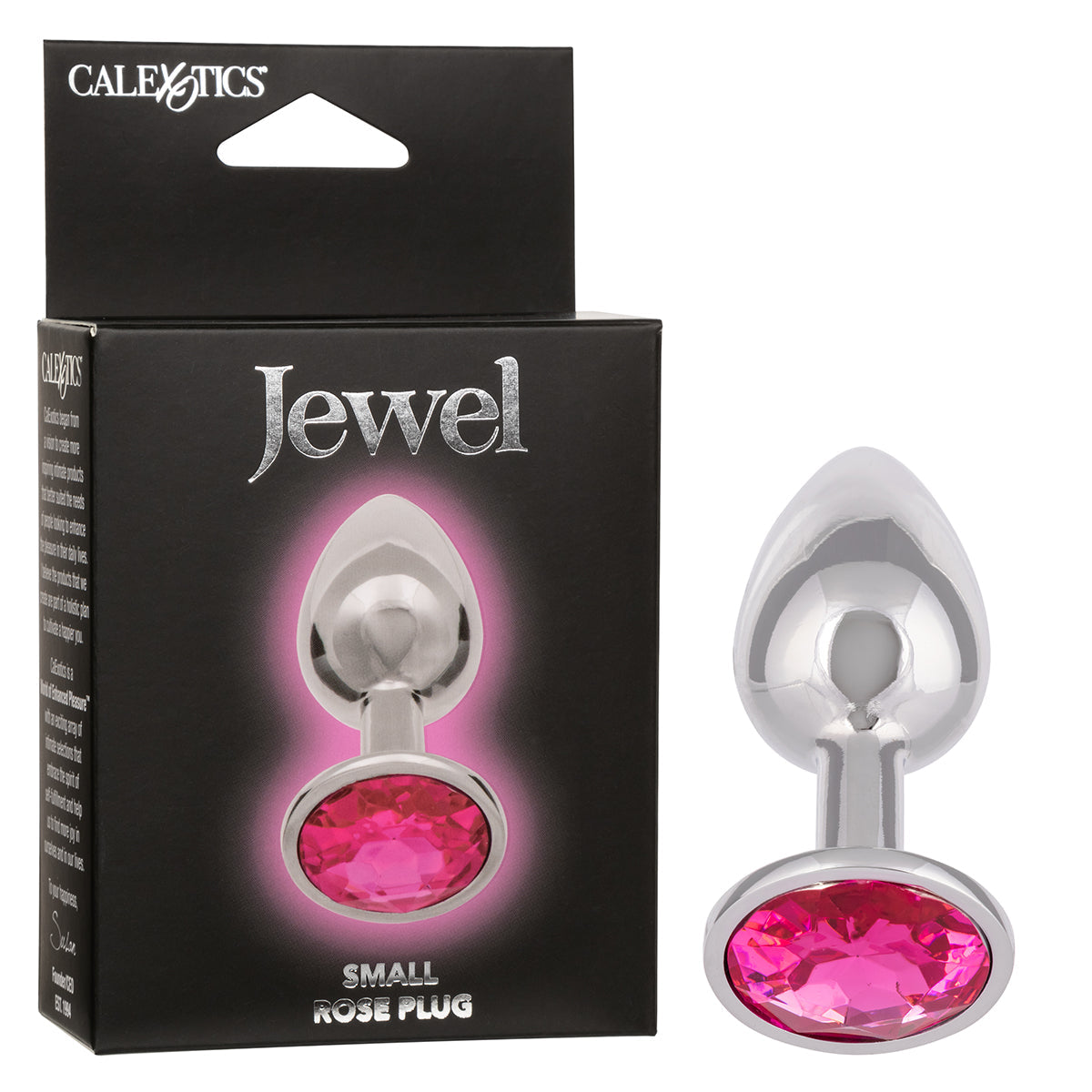 CalExotics® Jewel Small Rose Plug - Rose