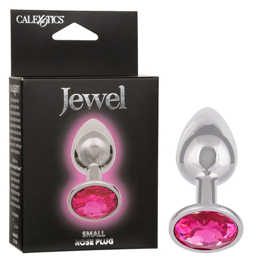 CalExotics® Jewel Small Rose Plug - Rose