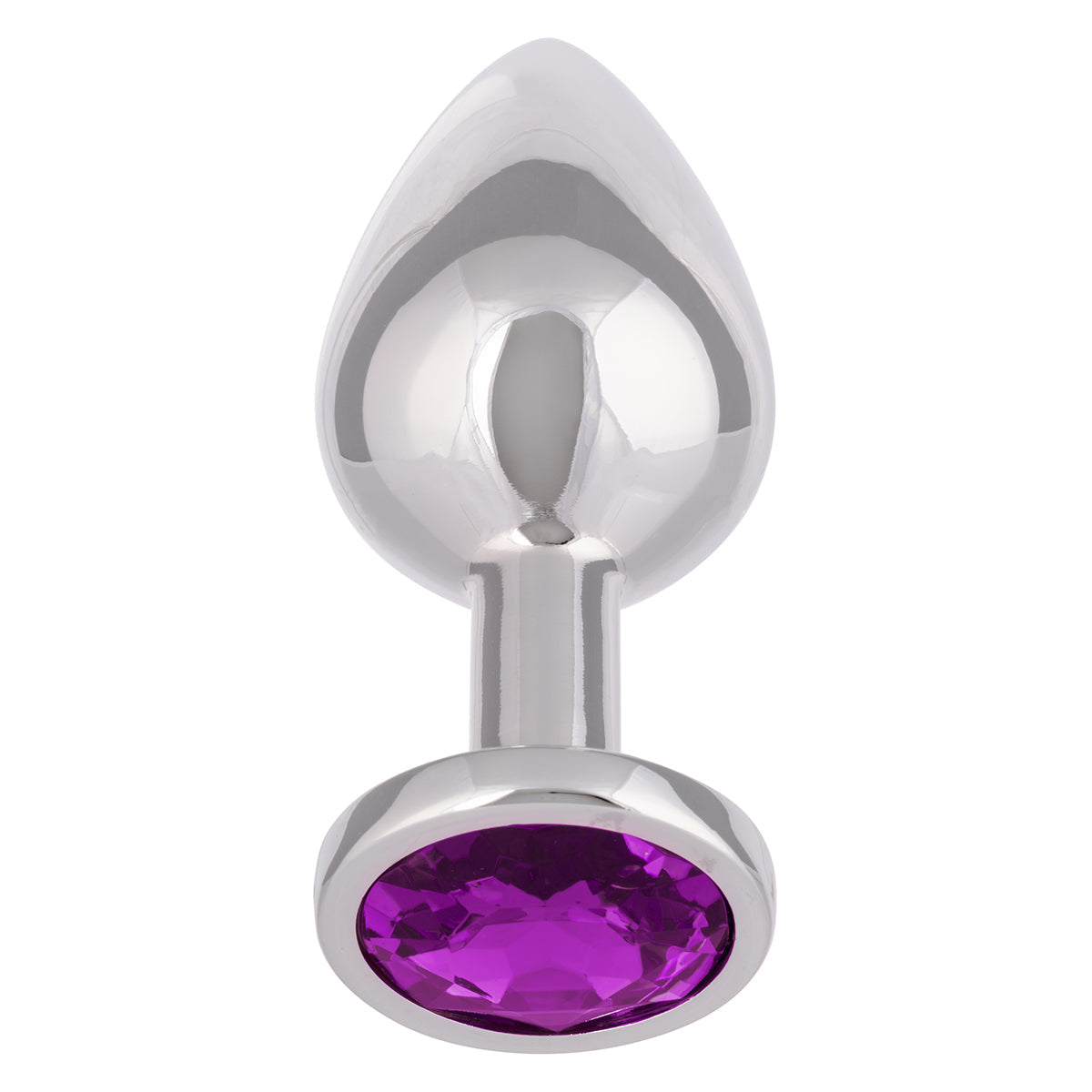 CalExotics® Jewel Large Amethyst Plug- Amethyst