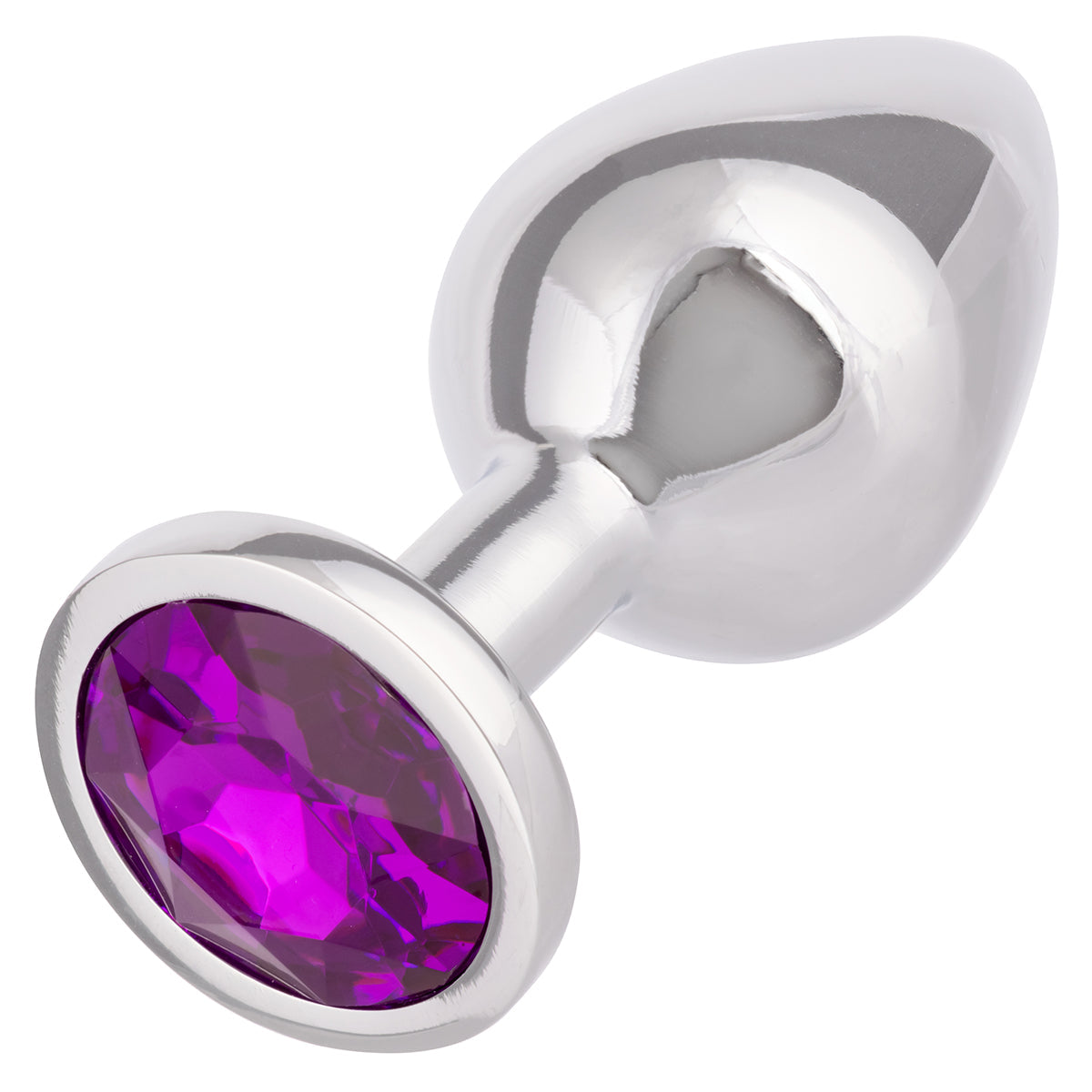CalExotics® Jewel Large Amethyst Plug- Amethyst