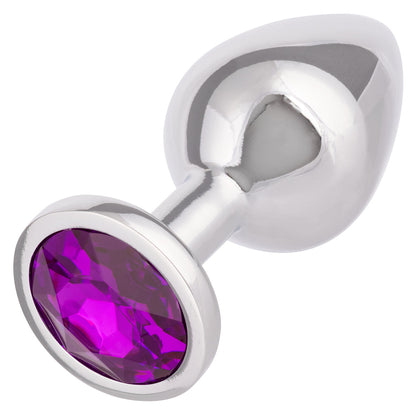 CalExotics® Jewel Large Amethyst Plug- Amethyst