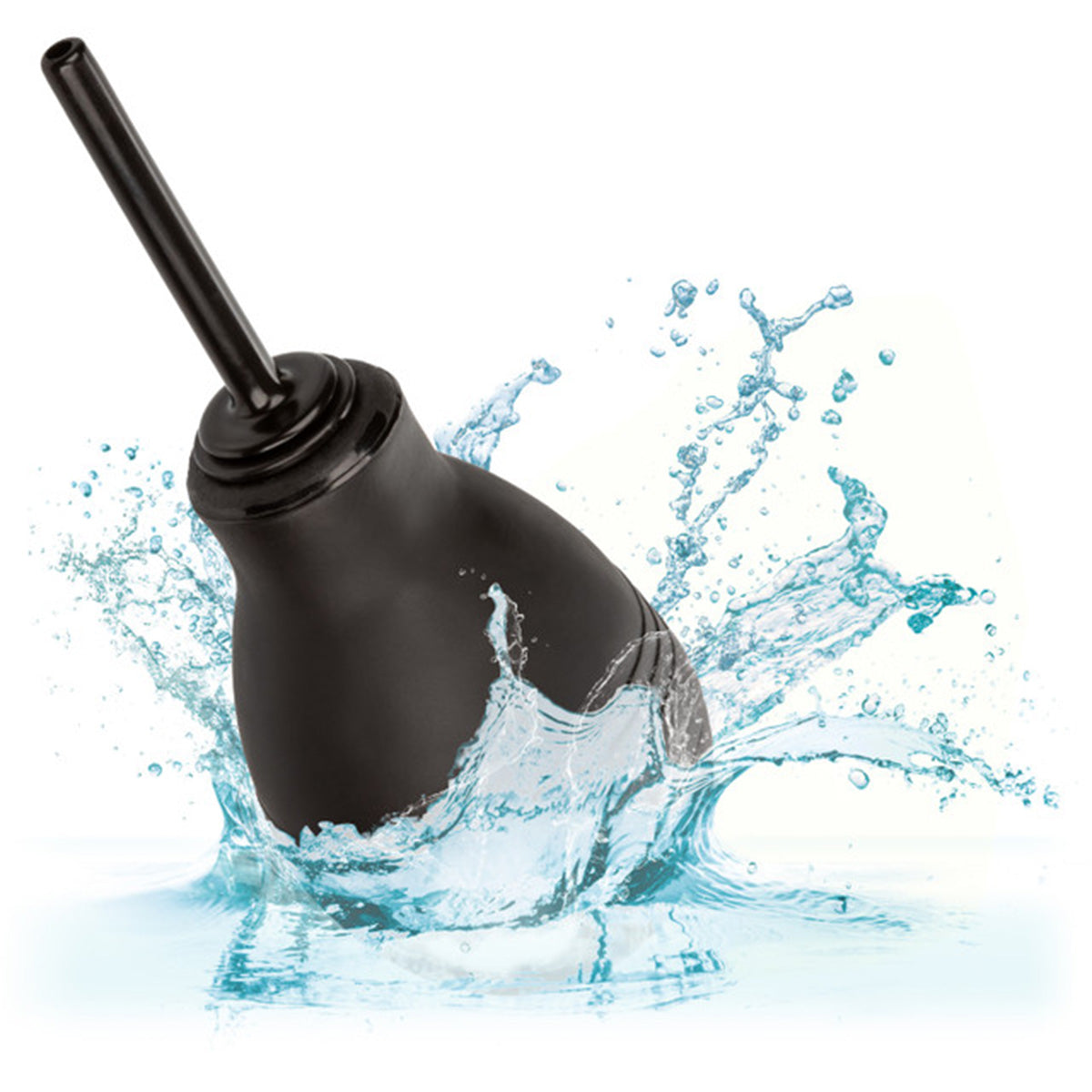 CalExotics® One Way Anal Douche - Black