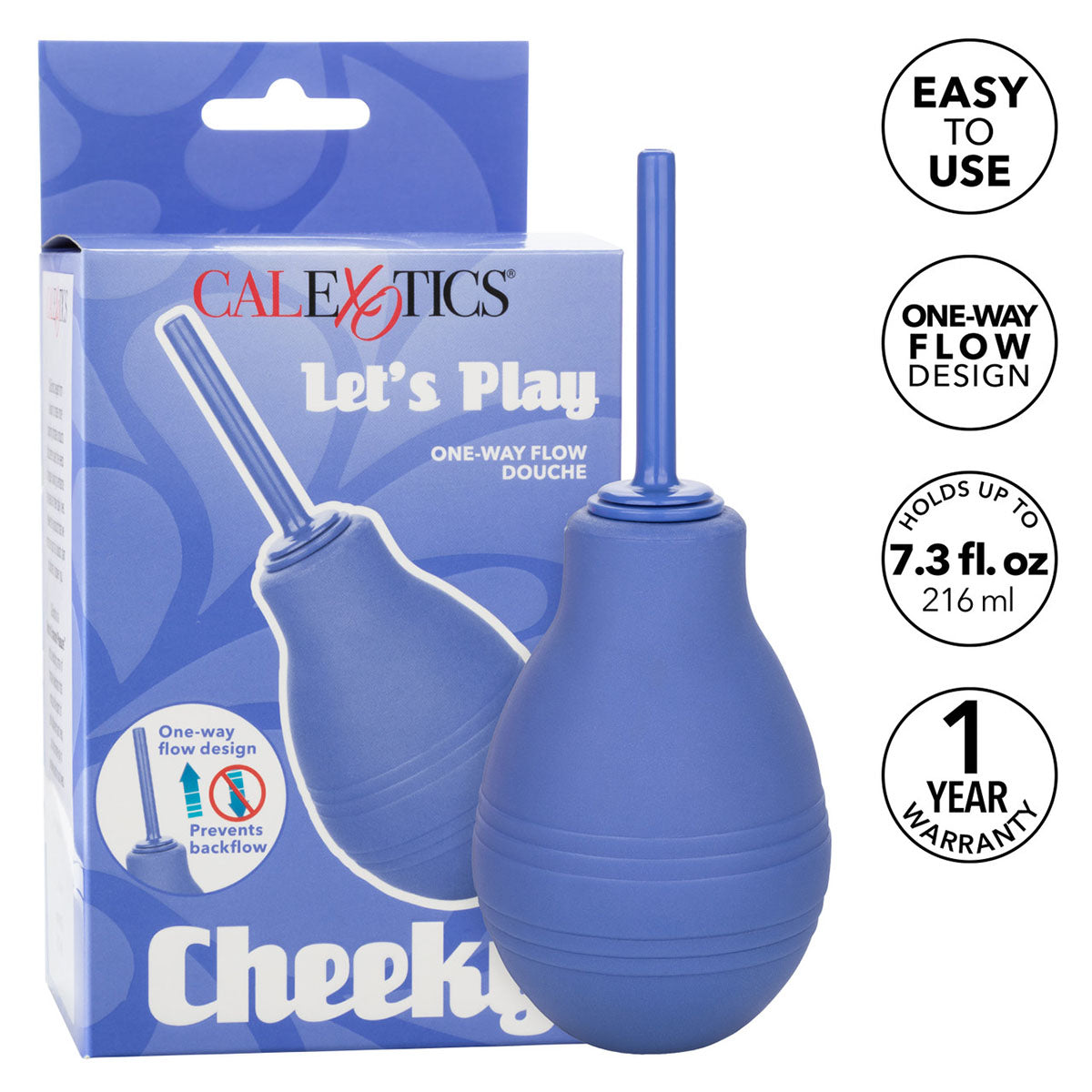 CalExotics® Cheeky One Way Flow Douche - Purple