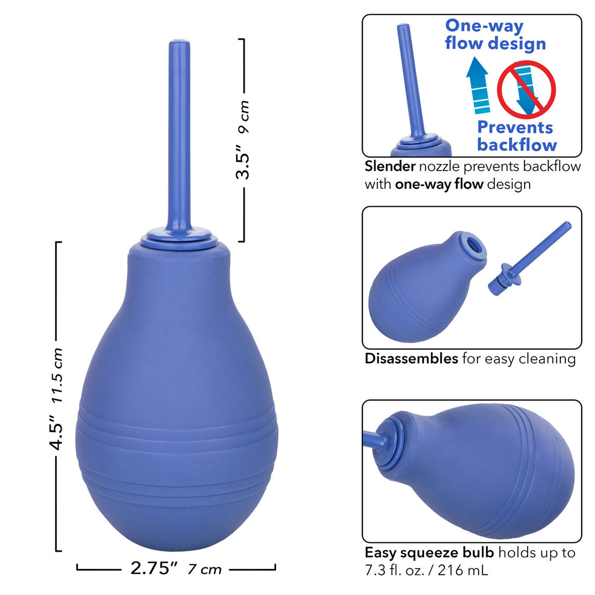 CalExotics® Cheeky One Way Flow Douche - Purple