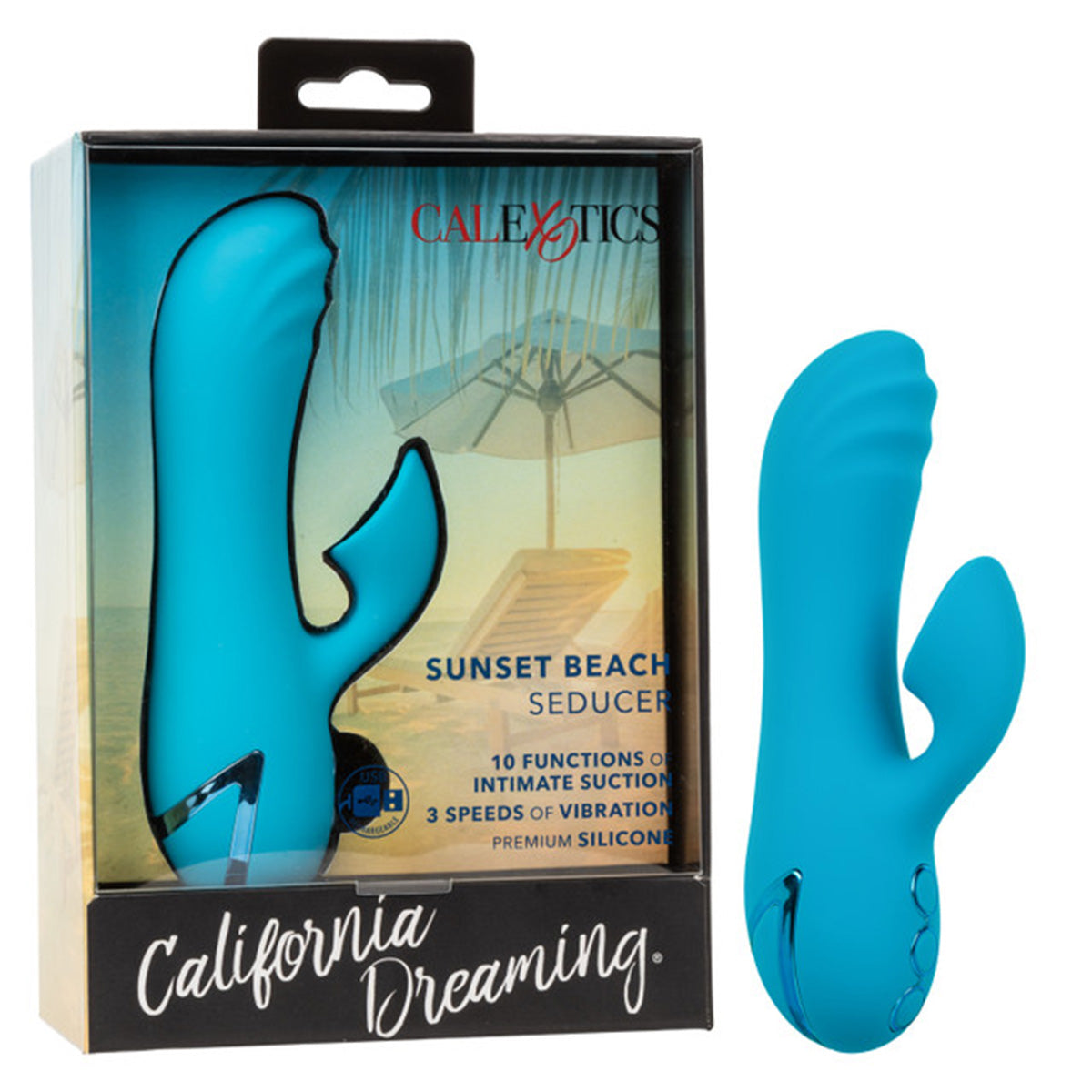CalExotics® California Dreaming Sunset Beach Seducer - Blue