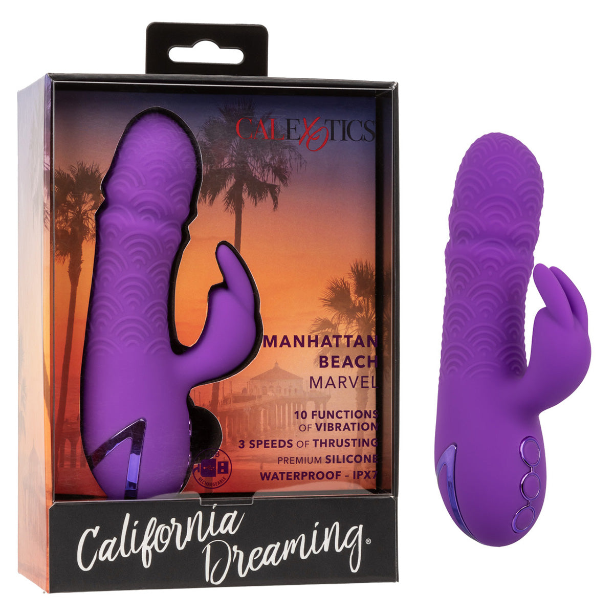 CalExotics® California Dreaming Manhattan Beach Marvel - Purple
