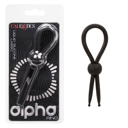 CalExotics® Alpha Liquid Silicone Lasso - Black