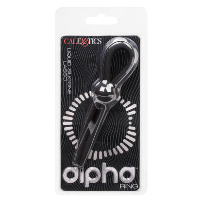 CalExotics® Alpha Liquid Silicone Lasso - Black