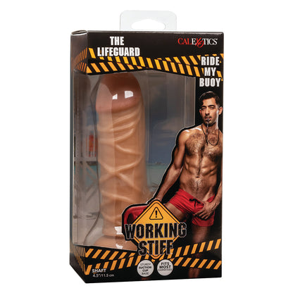 CalExotics® – Working Stiff - The Lifeguard – 4.5” Dong – Light Tan