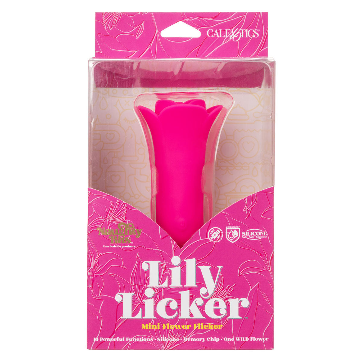 CalExotics® Naughty Bits Lily Licker – Pink