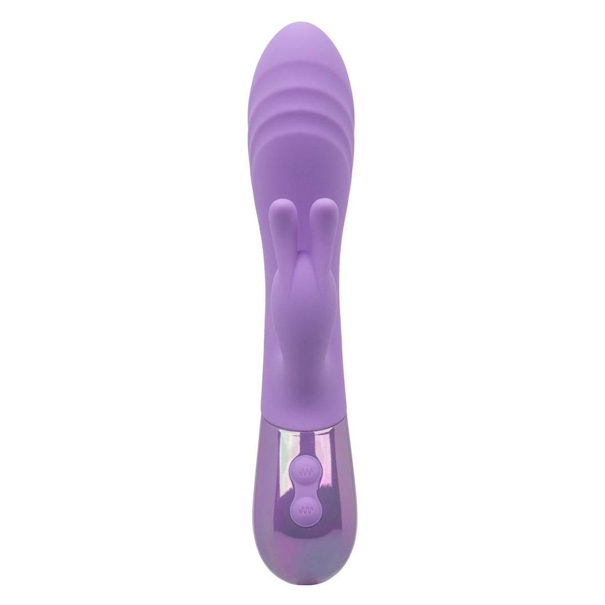 CalExotics® Aura Dual Ripple Vibe – Light Purple