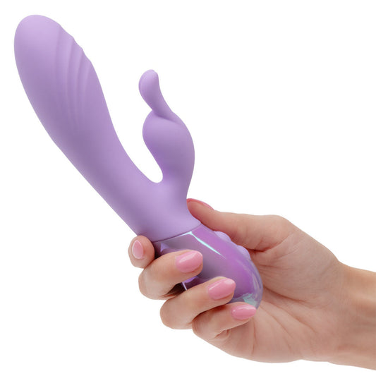 CalExotics® Aura Dual Ripple Vibe - Light Purple