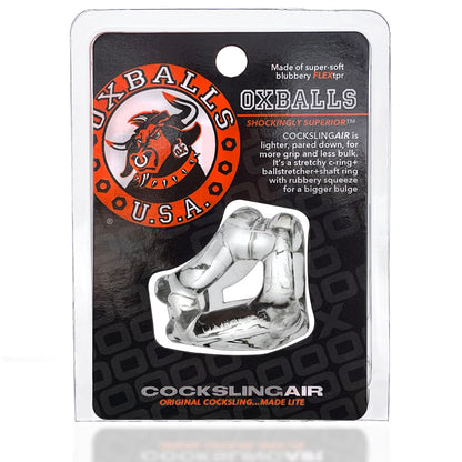 Oxballs -  Cocksling Air Lite C-Ring - Clear
