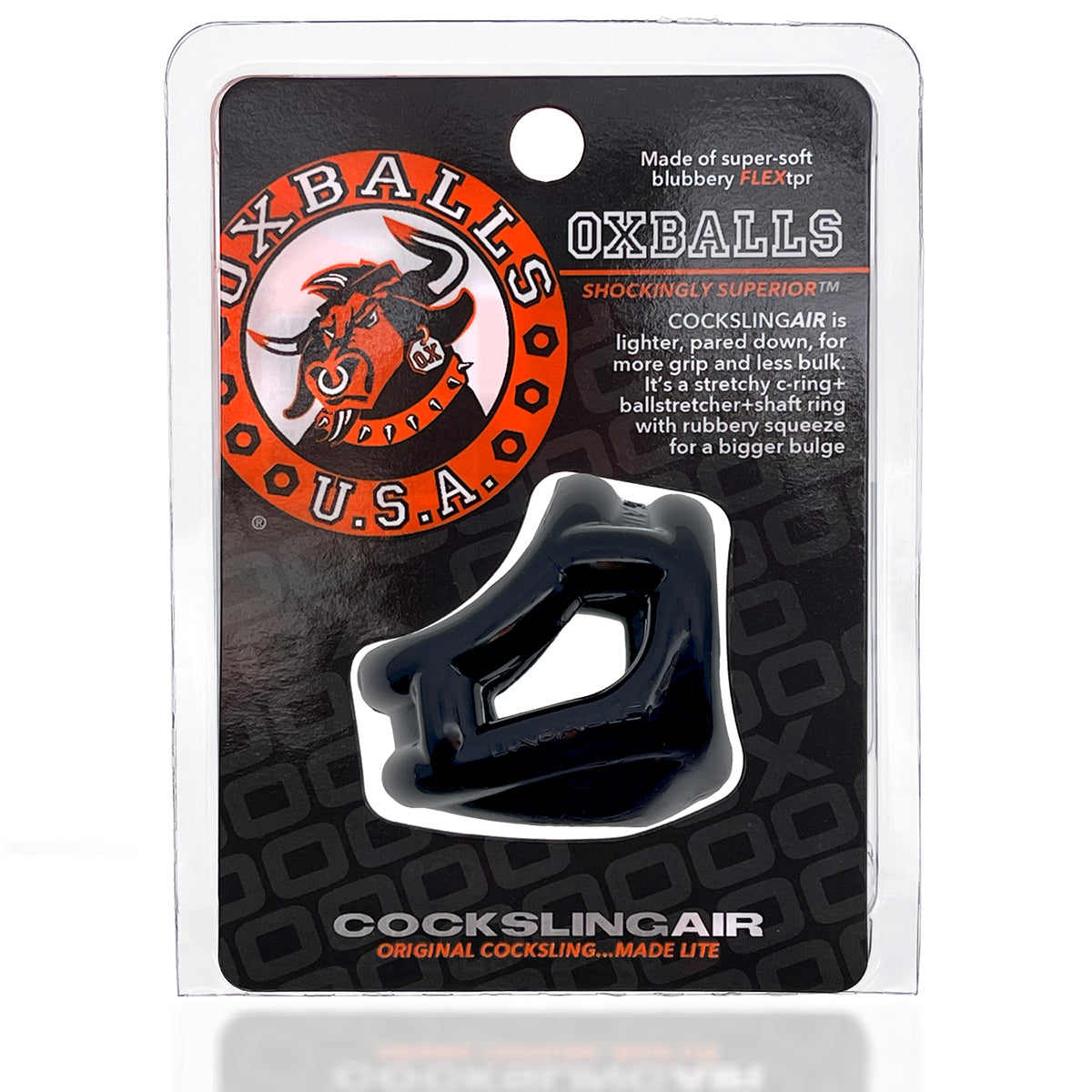 Oxballs Cocksling - Air Sling - Black