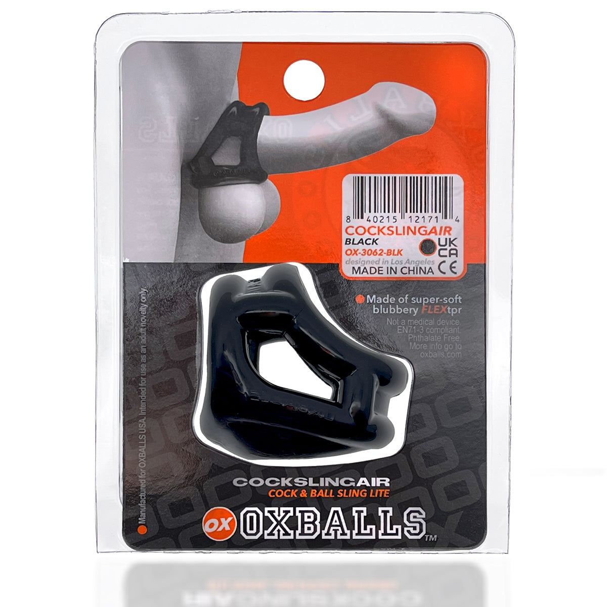 Oxballs Cocksling - Air Sling - Black