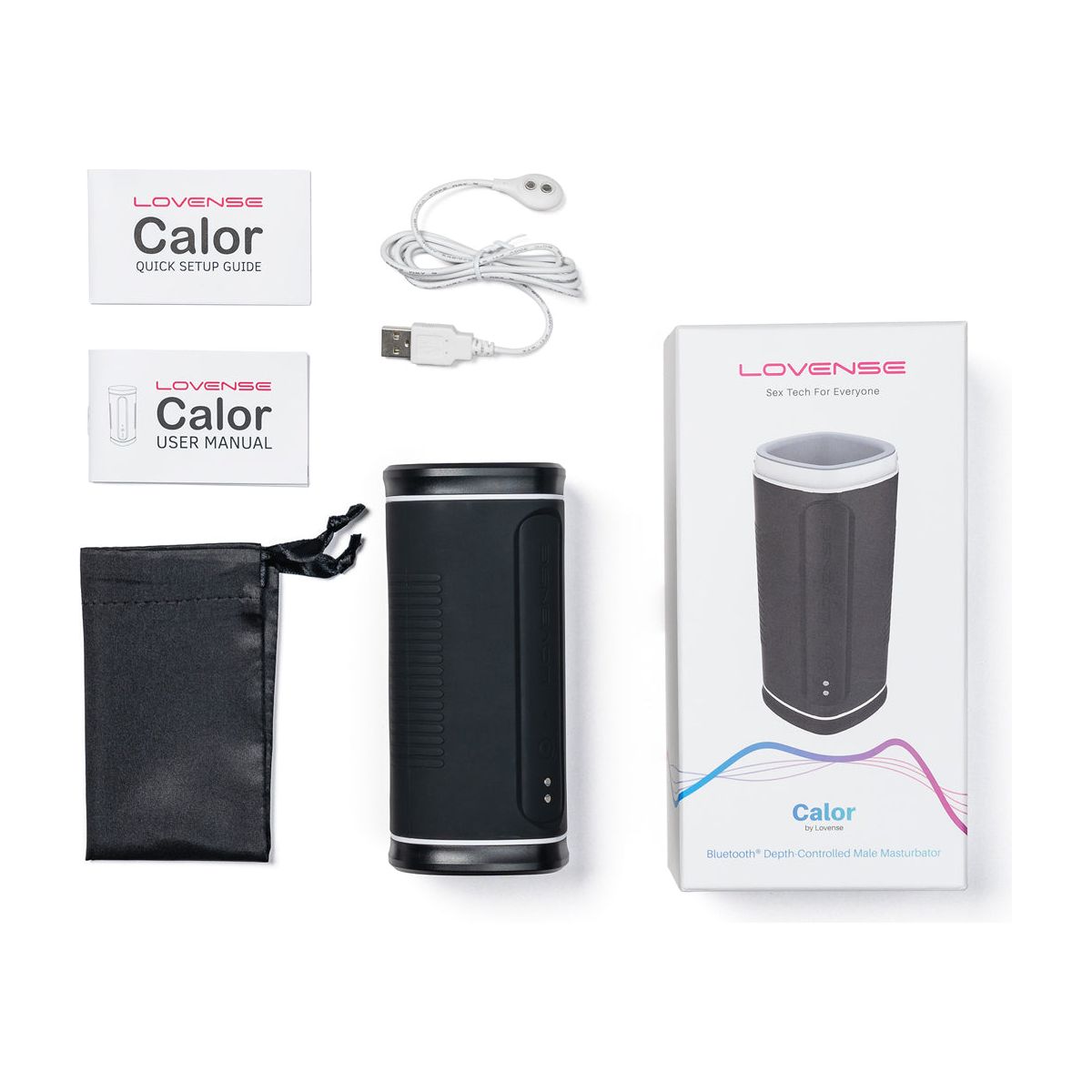 Lovense Calor - Bluetooth Depth-Controlled Male Masturbator