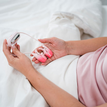 Lovense - Gemini - Bluetooth® Vibrating Nipple Clamps – Pink