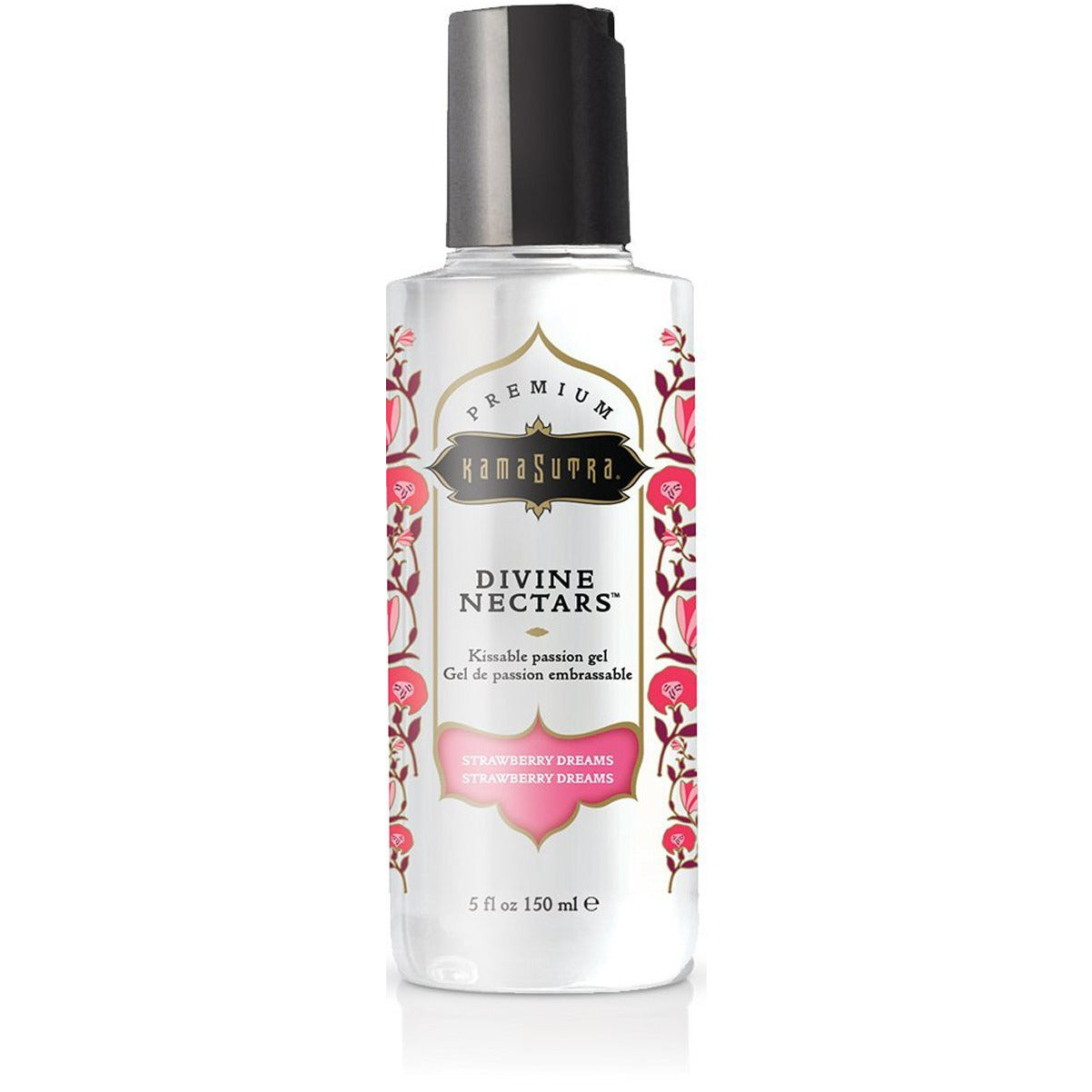 Kama Sutra Divine Nectars – Water-Based Flavoured Lubricant – Strawberry Dreams – 5 oz/150 ml