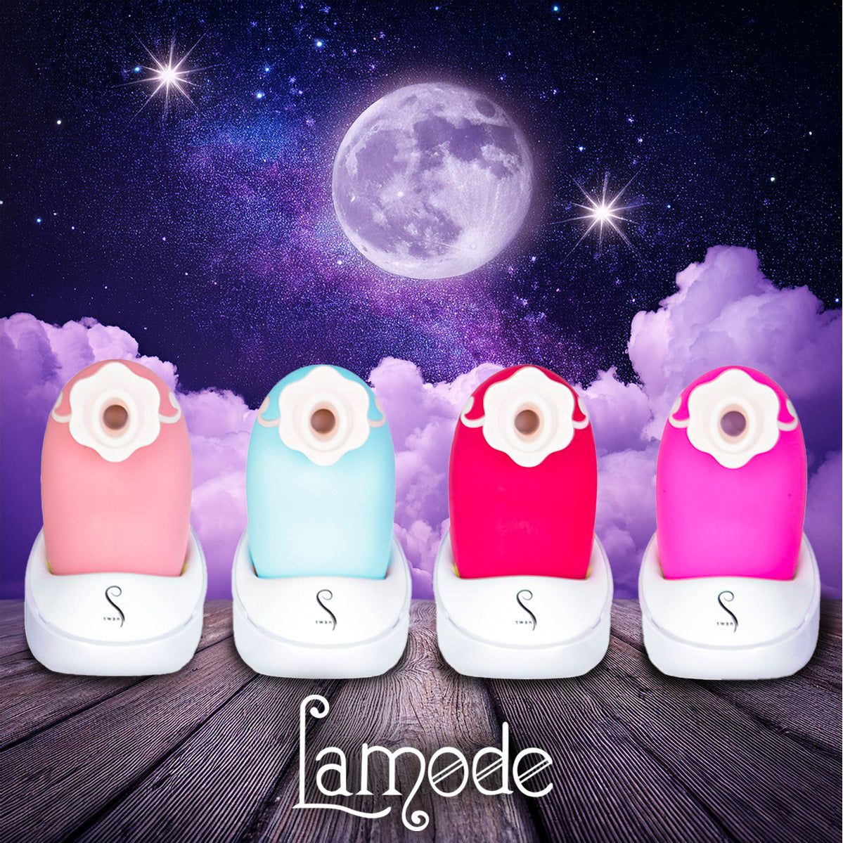 Lamode By Swan Dreamy – Luxurious Clitoral Stimulator with Case - Teal