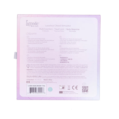 Lamode By Swan Dreamy – Luxurious Clitoral Stimulator with Case - Teal