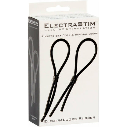 ElectraStim ElectraLoops Rubber Adjustable Cock and Scrotal Loops