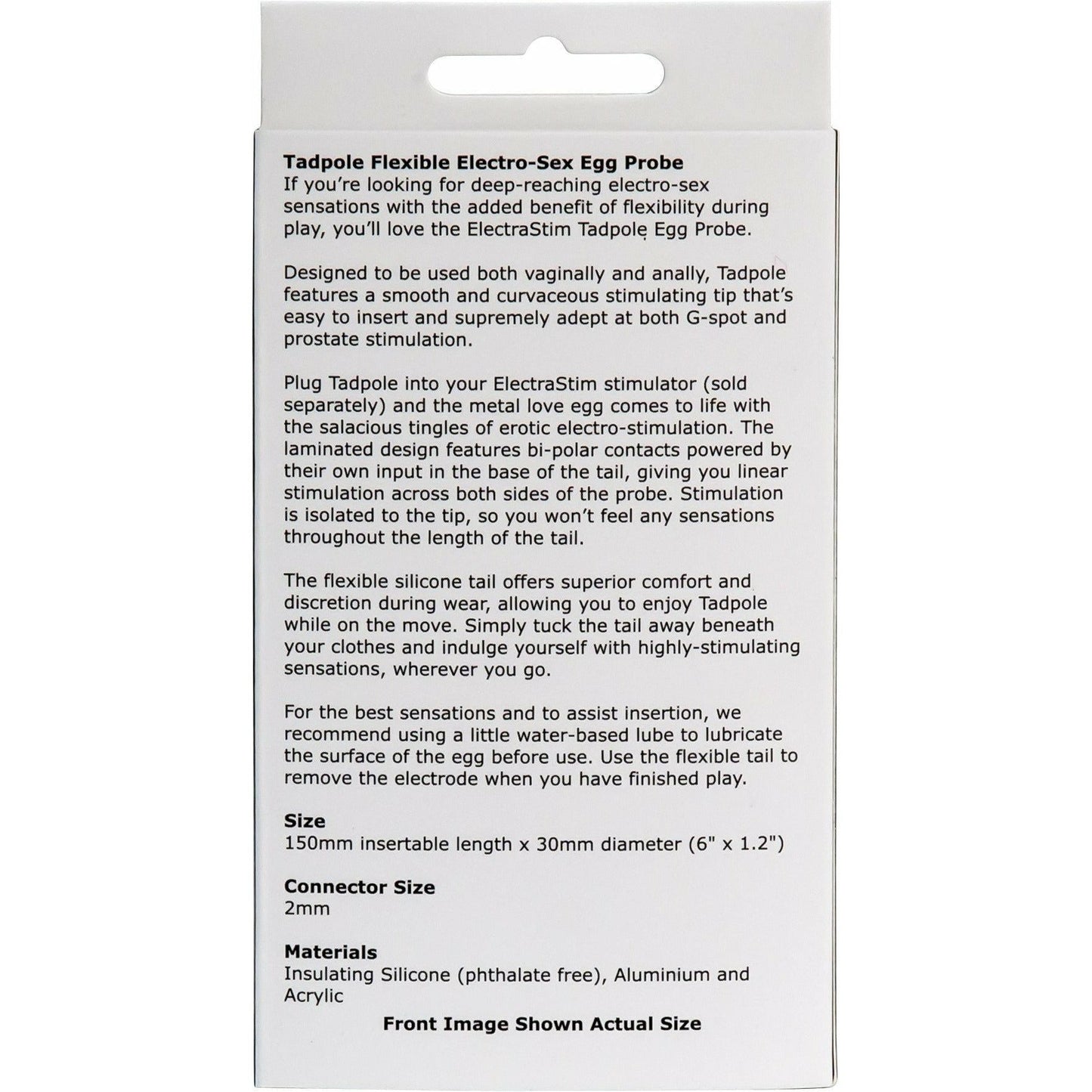 ElectraStim Electro-Sex Egg Tadpole Probe