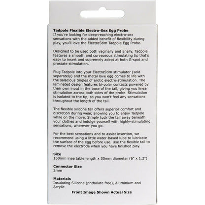 ElectraStim Electro-Sex Egg Tadpole Probe