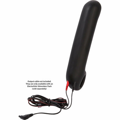 ElectraStim Ovid Silicone Noir Dildo
