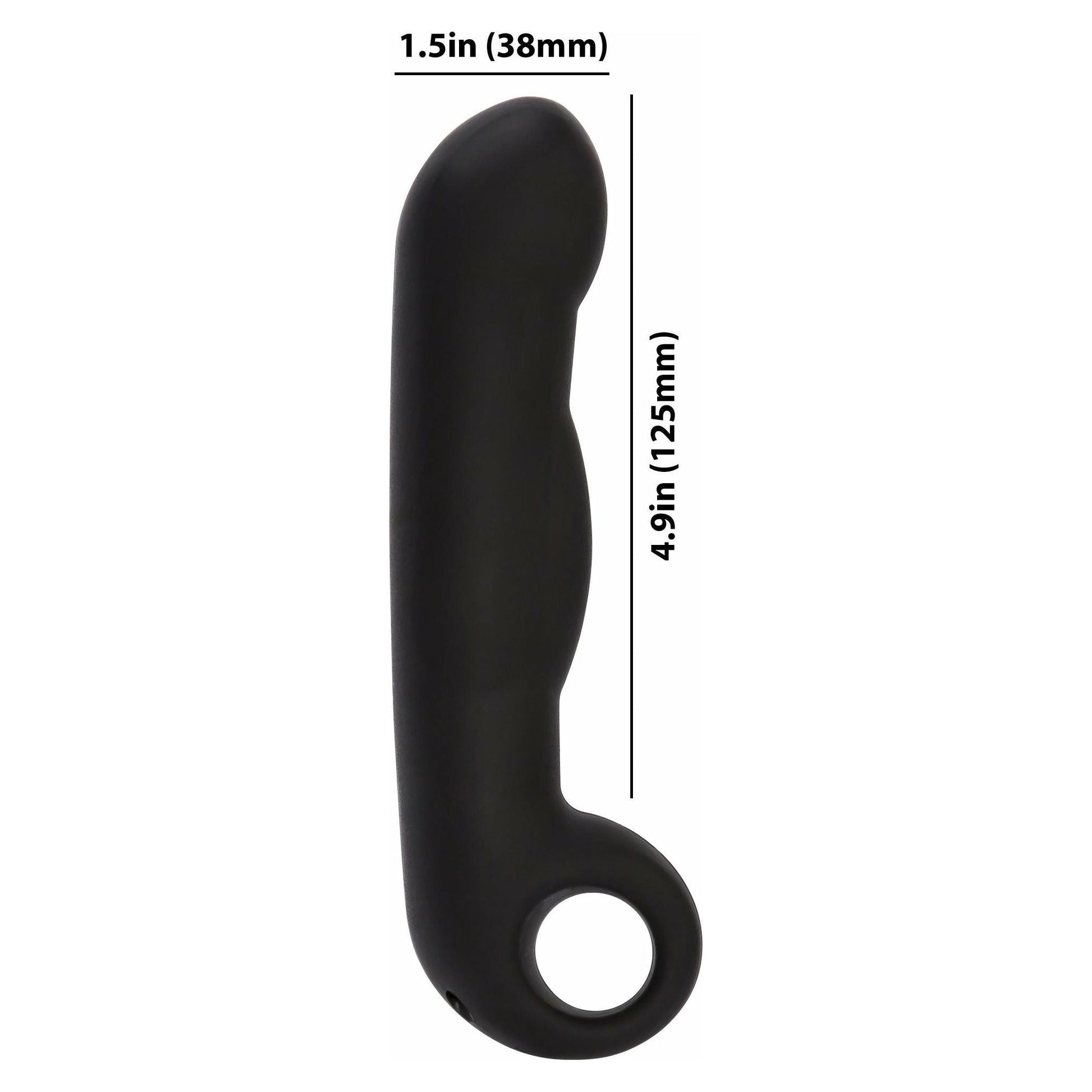 ElectraStim Ovid Silicone Noir Dildo