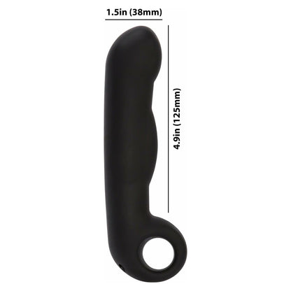 ElectraStim Ovid Silicone Noir Dildo