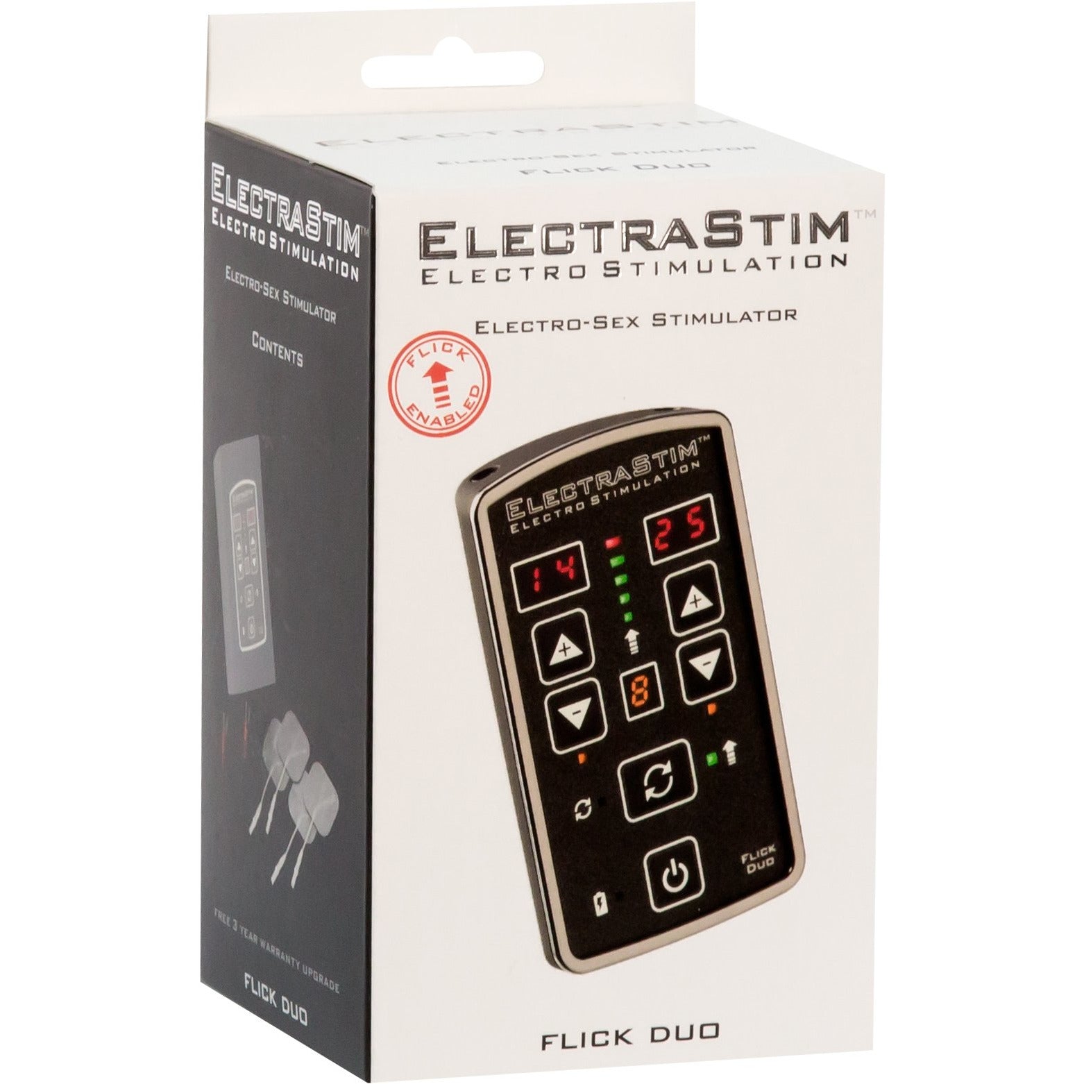 ElectraStim Flick Duo Electro-Sex Stimulator Pack