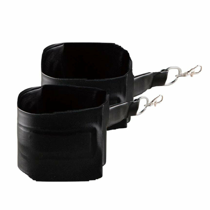 Excellent Power - Dark Magic Inflatable Love Cushion with Cuffs - Black