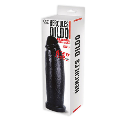 Excellent Power Hercules Dildo Realistic Giant Dildo 9.5” – Black