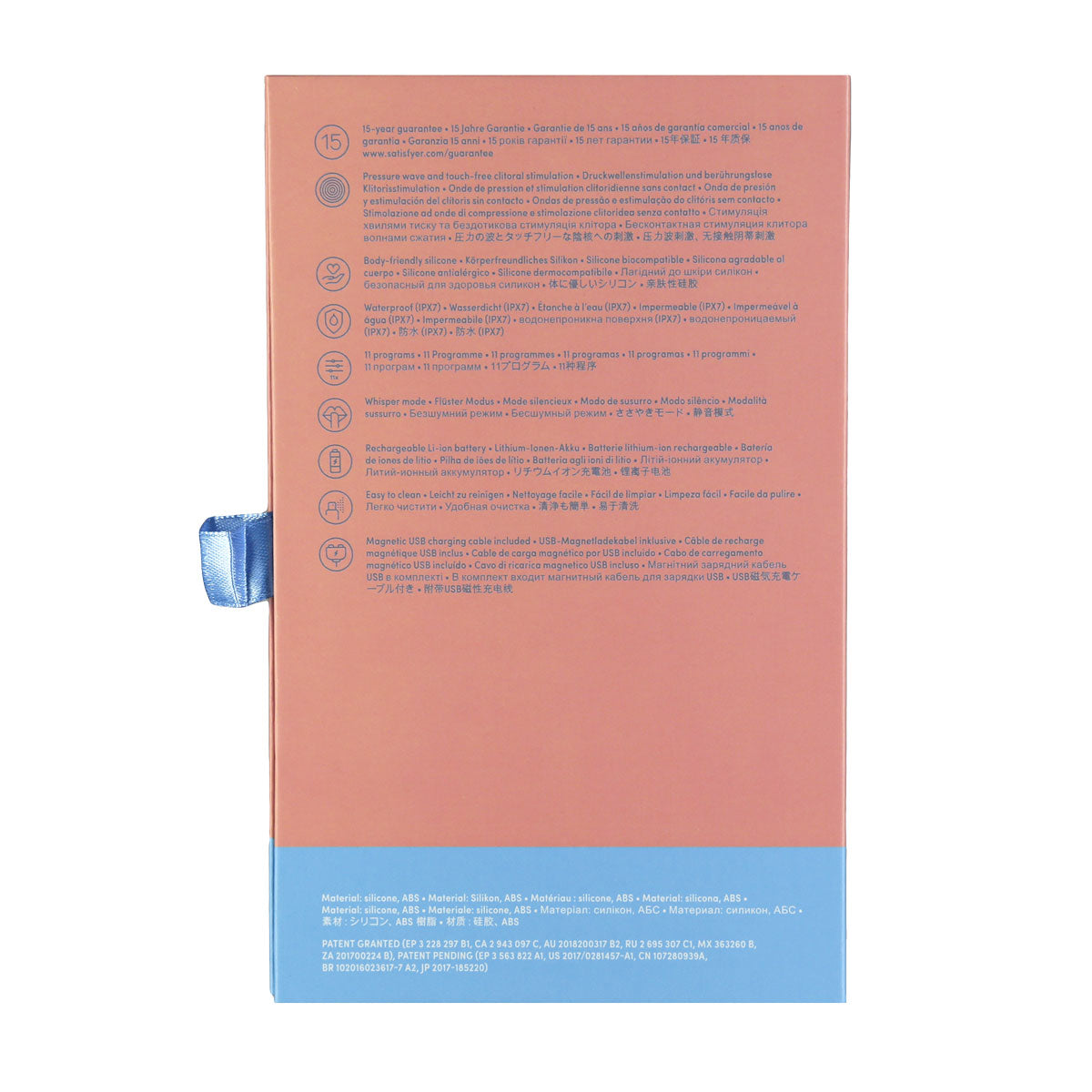 Satisfyer - Pro 2 Next Generation - Air Pulse Stimulator - Blue