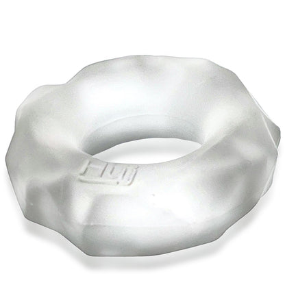 Oxballs - Hünkyjunk™ Fractal Tactile Cockring – Clear Ice