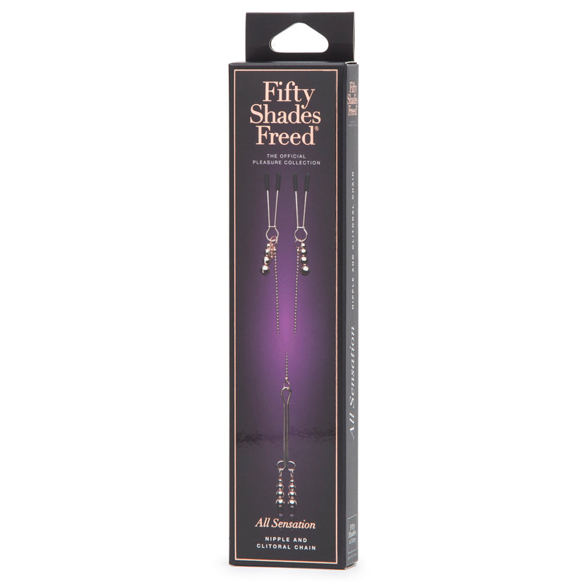 Fifty Shades Freed® All Sensations Nipple & Clitoral Chain
