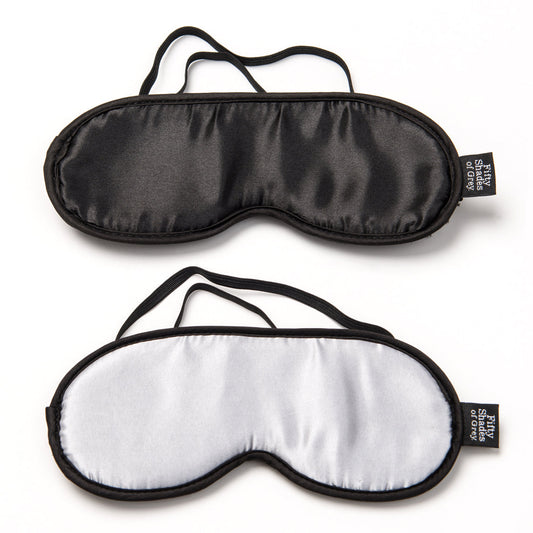 Fifty Shades of Grey - No Peeking Soft Twin Blindfold Set