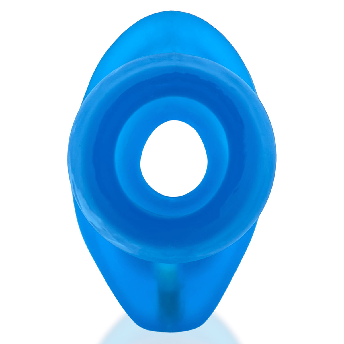 Oxballs – Glowhole-2 Blue Morph LED Hollow Butt Plug - Blue