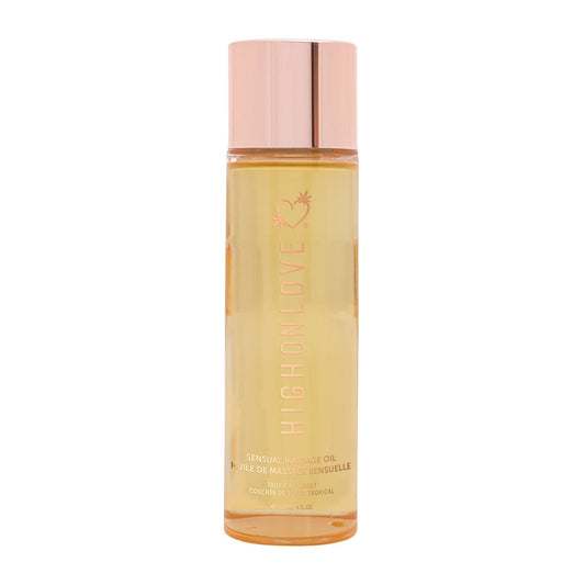 High On Love - Sensual Massage Oil - Tropical Sunset - 120 ml / 4 oz.