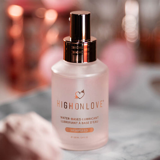 High on Love Water Based Lubricant Hempseed - 100mL