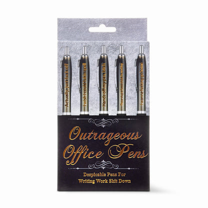 Outrageous Office Pens – Pack of 5 (cost per pen)