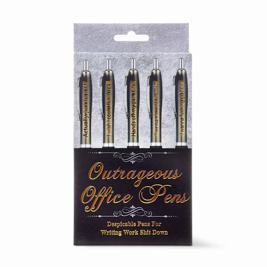 Outrageous Office Pens – Pack of 5 (cost per pen)