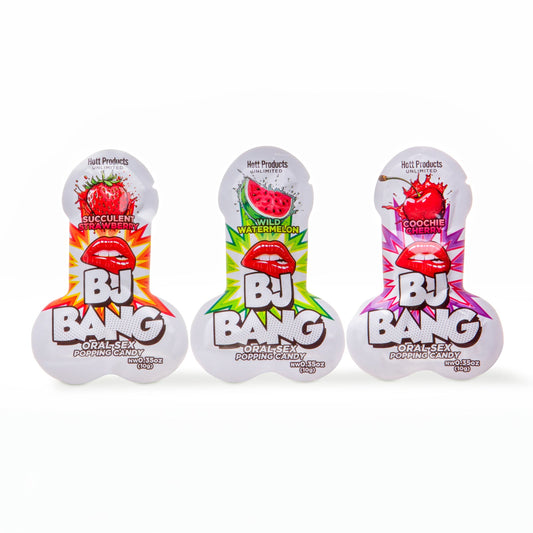 HottProducts BJ Bang Oral Sex Popping Candy - 10g 72 Display (cost per unit)